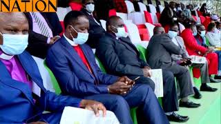 State House choir entertain Kenyans at Wanguru Stadium during the Mashujaa Day fete [upl. by Rodie]