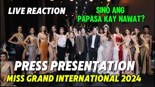 Press conference miss grand international 2024 [upl. by Notac]