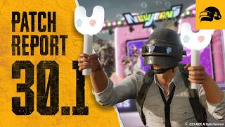 PUBG  Patch Report 301  PUBG x NewJeans Collab SMG Rebalance Ranked Updates [upl. by Moia767]