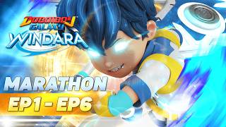 BoBoiBoy Galaxy WINDARA  MARATHON EP1EP6 MonstaNetwork [upl. by Murry]