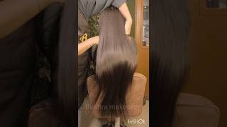 Hair transformation 🥰 kera smooth Hair treatment rebonding shorts viralvideo haircare [upl. by Lehcar557]