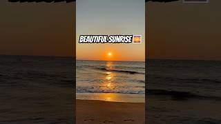 🤌🏻🤌🏻Beautiful Sunrise at Ocean City Beach Maryland 🐦‍⬛ oceancitymd sunrisepoint travelvlog [upl. by Ahtnams]