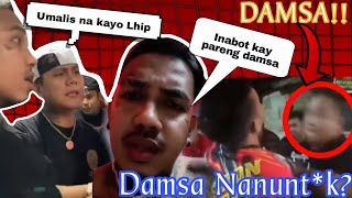 Damsa nanuntok Full Video Away sa magkabilaang Rapper  Damsa vs Lhipkram [upl. by Aynos]