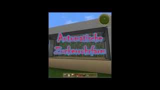 Minecraft Tutorial 1  Automatische Zuckerrohrfarm [upl. by Bethanne930]