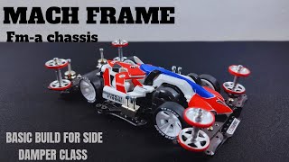 Tamiya MACH FRAME Fma chassis side damper class 81714 13 [upl. by Mina31]