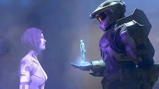 Halo Infinite Ending  Cortana says Goodbye to Master Chief 2021 [upl. by Reisman729]