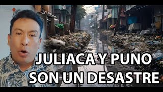 JULIACA ES UNA CLOACA URBANA FACTOS [upl. by Etra]