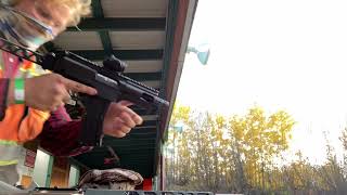 Shooting a Booligan SG1522 with a Hoffman Tactical Super Safety [upl. by Lazos]