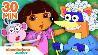 Dora the Explorer  Les chipages les plus sournois de Chipeur  30 minutes  Nickelodeon Jr France [upl. by Ihp]