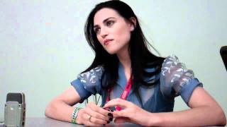 SDCC 2011 Merlin  Katie McGrath [upl. by Dalpe]