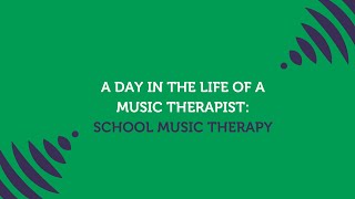 Day in the Life of a Music Therapist Schools Music Therapy [upl. by Lynnell]