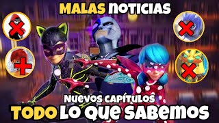 😔 Pésimas Noticias NO HAY CAPÍTULOS hasta NUEVO AVISO y ADELANTAN FINAL  Miraculous Ladybug 🐞 [upl. by Mable506]