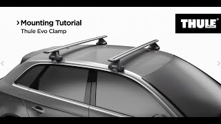 Thule WingBar Evo Roof Bars  Mounting Tutorial  DriveDen [upl. by Beaumont313]