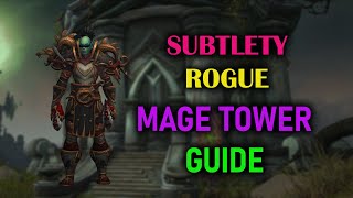 Subtlety Rogue  Mage Tower  Guide  Voice  Dragonflight Season 4 1027 [upl. by Erl]