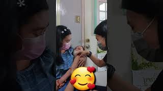 Pedia Visit Varicella Vaccine 3years old Zari [upl. by Ramedlab]