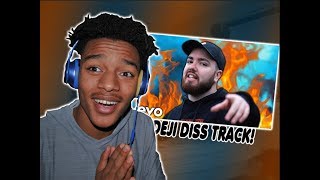 RIP DEJI TOO  Randolph  MANCHILD Deji Diss Track REACTION [upl. by Eninnaej]