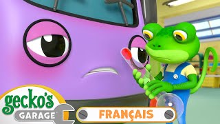 Le bus ne se sent pas bien mais Gecko peut laider  Le Garage de Gecko｜Camions pour enfants [upl. by Odel]