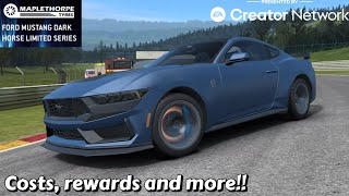 Ford Mustang Dark Horse • Series Cost amp Rewards [upl. by Nylirahs]