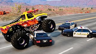 🏜️ El TORO LOCO Pursuit Crazy Desert Police Chase [upl. by Casteel]