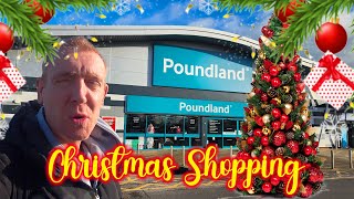 Poundland Shopping  Christmas Edition 2023 🎁 [upl. by Kippar666]