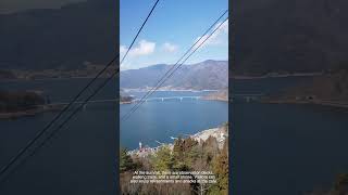 Japan  Yamanashi Prefecture  Lake Kawaguchi  Kachi Kachi Ropeway [upl. by Alimhaj]