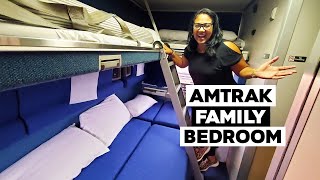 Amtrak Family Bedroom On A Superliner [upl. by Nay]