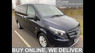 Mercedes Benz Vito 114 BT Tourer Select L2 Auto Diesel 8 SEATER LM19 ACU [upl. by Niarda]