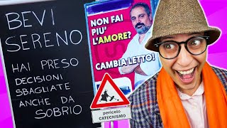 I CARTELLI più DIVERTENTI di sempre parte 77 [upl. by Yelyab692]