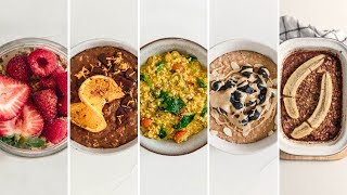 HOW TO MAKE PORRIDGE  5 Ways [upl. by Eical991]