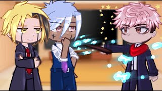 Divine Visionaries React To Itadori As New Student  Mashle  Gacha React [upl. by Katrinka611]