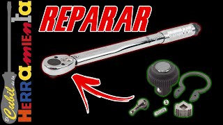 Reparación dinamometrica jonnesway  ESPAÑOL  dynamometric wrench repair [upl. by Elspet]