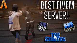 BEST FIVEM SERVER 2024┃THE STREETS LA TRAILER 1 [upl. by Anirual]