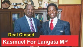 Kasmuel McOure Secret Letter to Baba Raila Ondinga  Langata MP [upl. by Deuno]