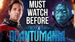 Much Watch Before QUANTUMANIA  Recap of Every AntMan amp Kang MCU Movie Explained [upl. by Milburr]