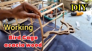 DIY Bird Cage Making Work [upl. by Schaab]