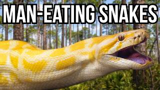 7 Giant Snakes That Are Capable Of Becoming ManEaters [upl. by Dugas]