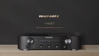 Introducing the Marantz PM6007 with Digital Connectivity [upl. by Clarice299]