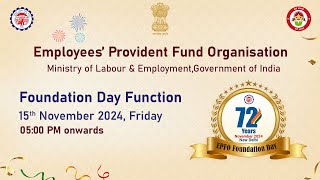 EPFO 72nd Foundation Day Function [upl. by Randolf]