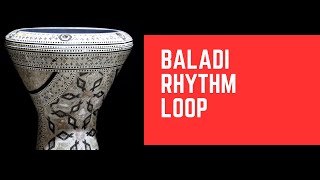 ✅ BALADI Rhythm Loop 🔁  44 Rhythm [upl. by Giorgio]