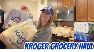 KROGER GROCERY HAUL [upl. by Citron]