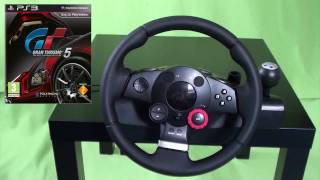 Logitech Driving Force GT Review DeutschGerman [upl. by Dis6]