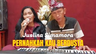 PERNAHKAH KAU BERDUSATA COVER JUSLINA SIMAMORA [upl. by Denae265]