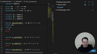 Reinventing Boolean Algebra Lean Prover [upl. by Ibrad]