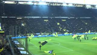 BVB  Wolfsburg Stimmung vor dem Spiel Borussia Dortmund Westfalenstadion [upl. by Limoli676]