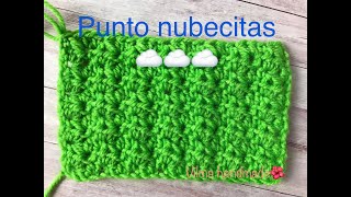 Punto Nubecitas a crochet fácil de tejer incluso para iniciantes punto fantasía 25 [upl. by Wicks]