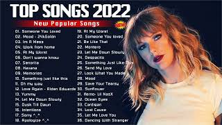 Top Songs 2022 🎭Top 40 Popular Songs Playlist 2022 🎭 Best Music Hits Collection 2022 [upl. by Poppas]