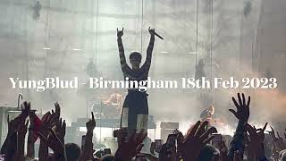 YUNGBLUD  THE WORLD TOUR Highlights  Birmingham UK  18th Feb 2023 [upl. by Lukin]