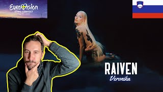 Reacción y análisis de VERONIKA de Raiven Eslovenia Eurovisión 2024 [upl. by Ivana678]