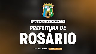 CONCURSO PREFEITURA DE ROSÃRIOMA  PLANEJAMENTO DE ESTUDOS [upl. by Anya]