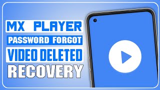 Mx Player Private Folder  Unlock  Password Forgot  Deleted Video Recovery  Lock Kaise Tode [upl. by Dewey721]